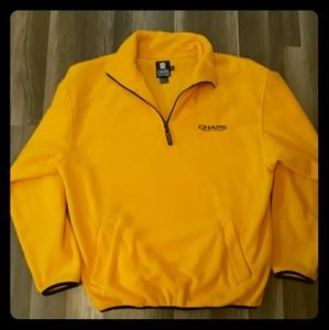 Ralph Lauren Chaps Yellow Fleece Pullover XL